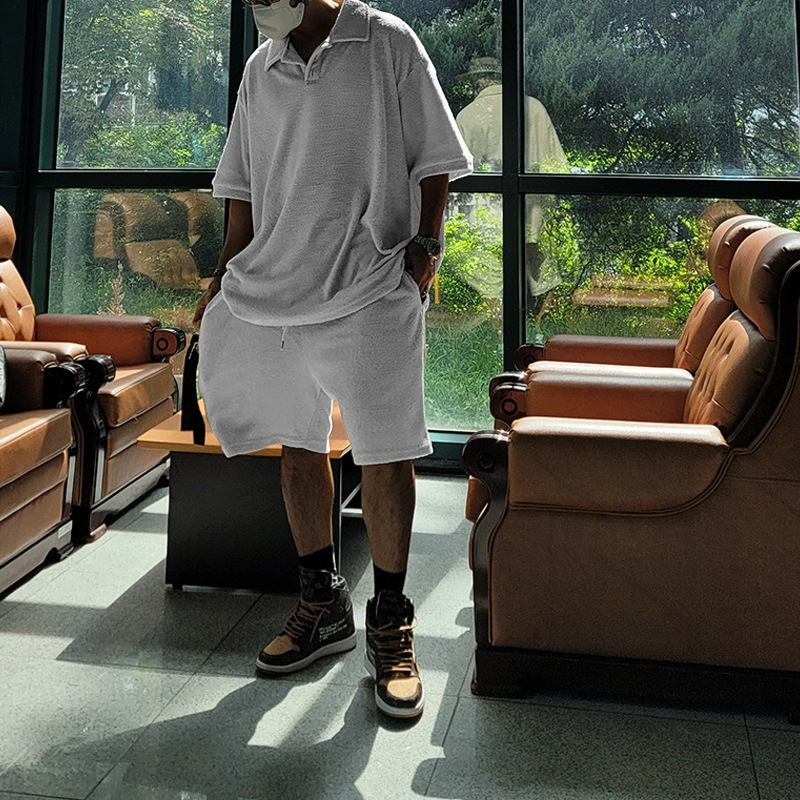 Men's Casual Cozy Two-piece Suit