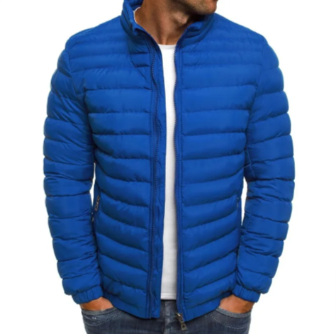 Men's Coldproof Padded Jacket – Outdoor Zipper Coat