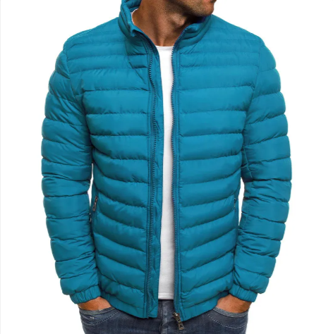 Men's Coldproof Padded Jacket – Outdoor Zipper Coat