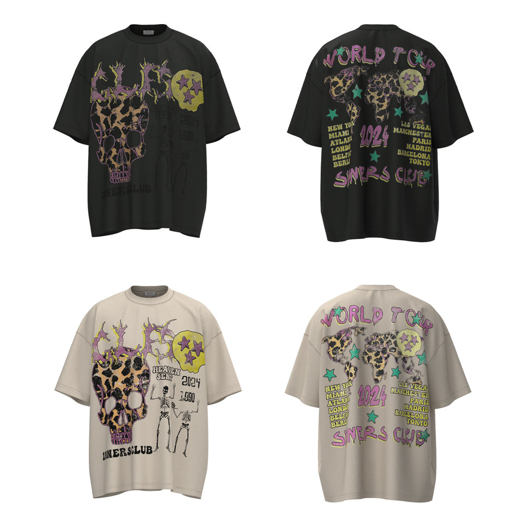 Graphic Skull T-Shirts T955